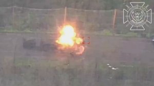 💥Расчеты 68 мсд ЛенВО уничтожили два бронеавтомобиля ВСУ в Харьковской области