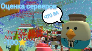 Оценка серверов в чикен гане
