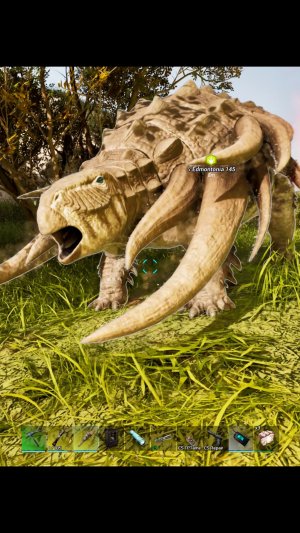 Эдмонтония особенное приручение мини игра #arksurvivalascended #edmontonia