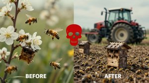 «Фермер потравил моих пчёл». Реальный случай отравления: как это было | Василий Жаданов 🐝⚠️