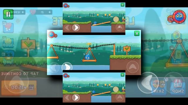 Roller Ball 6 - Red Ball To Dziś Blue Ball I Walczy Z Bossem Odc 8 Gry Na Telefon BlueJane Scan