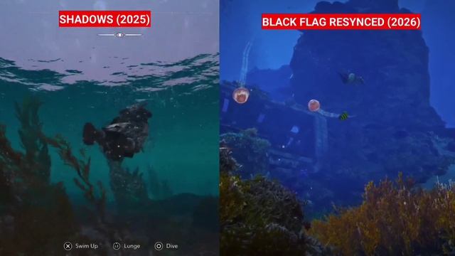Исследование подводного мира в Shadows и BFR