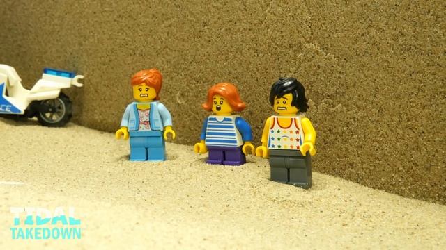 24. Flood Apocalypse- Whirlpool Wipes Out Lego City! Tsunami Dam Breach смотреть онлайн