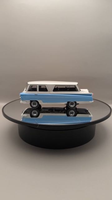 Микроавтобус СТАРТ бело-голубой1:43, Автолегенды СССР № 65, DeAgostini