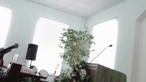 Богослужение Церкви Евангельских Христиан Баптистов г.Балашова Саратовской области