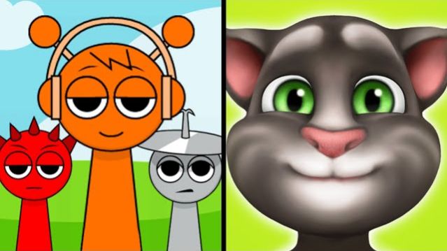 СПРАНКИ БЕГ VS МОЙ ТОЛКИНГ ТОМ 👹🧟😹🙀 МАКС ВСЕ УРОВНИ АНДРОИД IOS ГЕЙМПЛЕЙ ЭП 1215