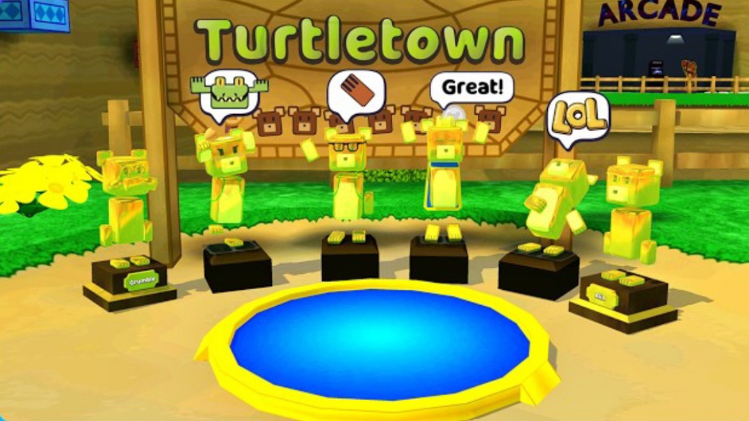 Мы замаскировались под крохотные золотые статуэтки/прохождение Super Bear Adventure🐻💫