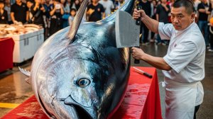 Первый Разрез Тунца 473КГ Меняет Всё.