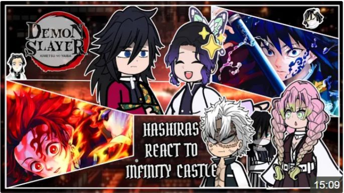 Hashiras React To Tomioka Giyuu & Tanjiro Kamado, Infinity Castle, Kny, Gacha React