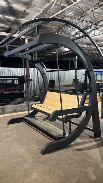 Качели садовые металические