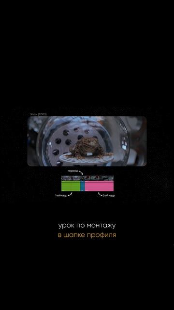 Монтажные склейки: Наезд/отъезд