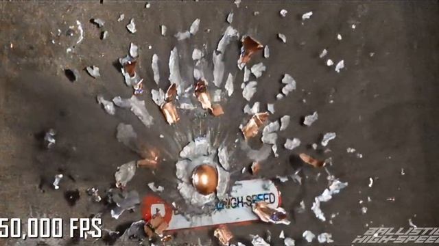 Взрыв Пули — высокоскоростная съемка