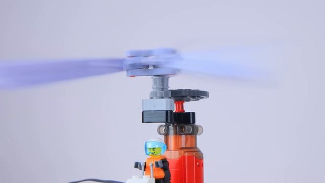 14. 4 Lego Technic Cars Try to Beat the Wind Barrier