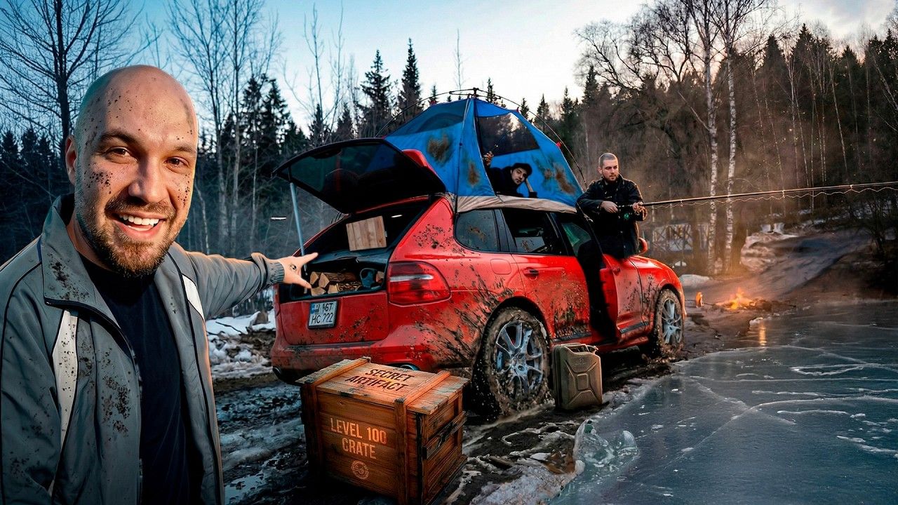 [Жекич Дубровский] Выживи 7 Дней ВЗАПЕРТИ в тачке - забери её себе