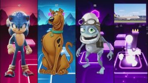 🌟 Соник против Скуби-Ду и Миньонов! 🔥 Гранд-финал с Крейзи Фрог в Плитках Музыки! 🎹