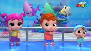 🍿 Учим Звуки Животных 🦁🐷🐰 | Сборник Песенок Про Животных | Little Angel Русский