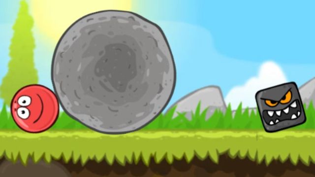 Красный шарик. Красный шар в зеленой долине. Водные преграды на пути. Для детей. ч 3