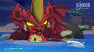 Baby Evolved Godzilla x Kong, Anguirus, Mothra, Rodan  vs. Baby Destoroyah Final form– Animation 29