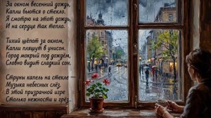 Весенний дождь смывает зимнюю печаль