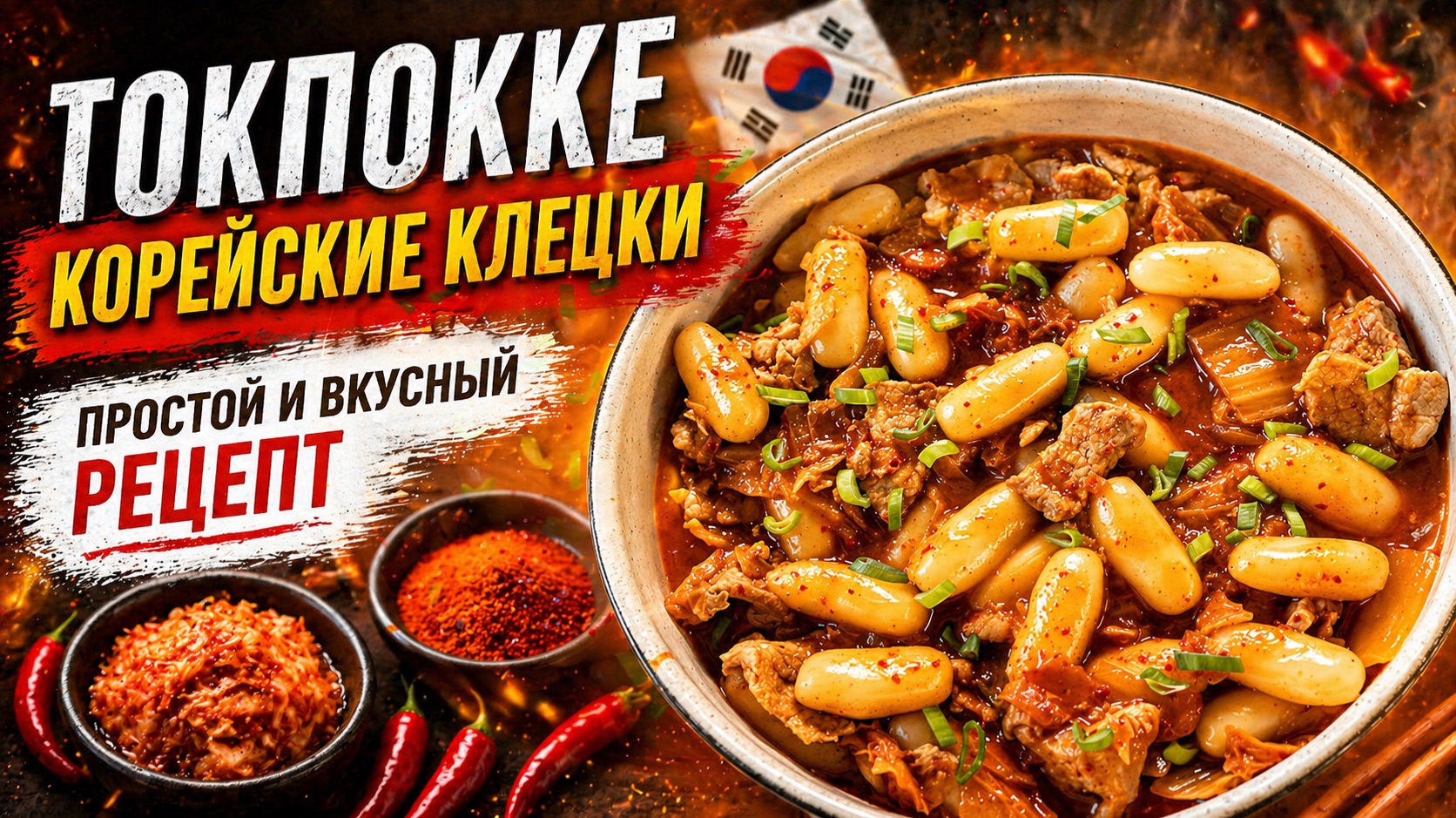 Удивительное открытие!!! Корейские клёцки Токпокке