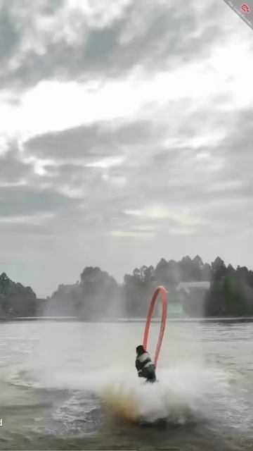Flyboard. Искупал красавицу. Wetlook
