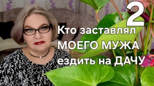 2 часть. Кто заставлял МОЕГО МУЖА ездить на ДАЧУ❓️