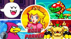 Super Princess Peach - Все Боссы + Концовка.