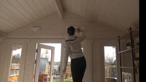 6 соток 22 апреля 2026 год Электрика к домику на 40 тысяч рублей. Крепление кронштейна к телевизору.