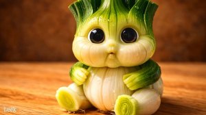 Милые или жутковатые? Маленькие овощи едят овощи 🥦👀 Необычно приятное ASMR-эффект