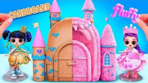 Замок из Рюкзака в Пушистом и Картонном стиле для Кейпоп Охотниц на Демонов!