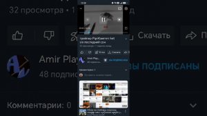 Реакция на Амир Плей