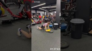 Евгения Алексеева, ТФ Куркино, член клуба, 54 повторения, первая попытка