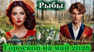 Рыбы! Гороскоп на май 2026 года!