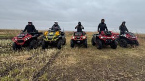 AODES, BRC , BRP ,CF , поездка на квадроциклах Приморский край