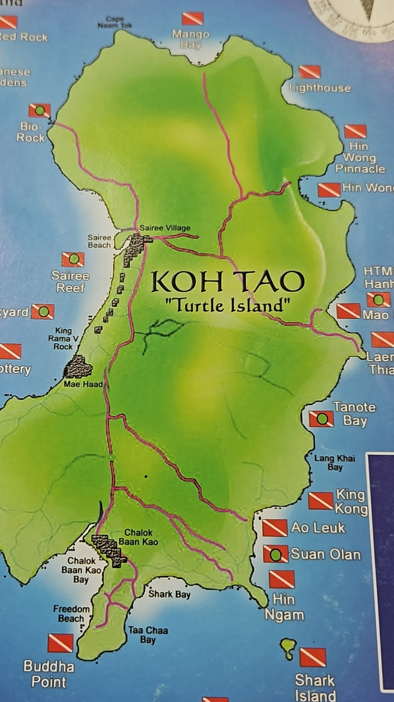 Таиланд Ко Тао Бухта Таноте