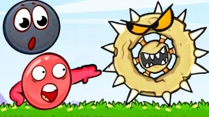 НОВЫЙ КРАСНЫЙ ШАР, КРАСНЫШ СПАСАЕТ ДЕРЕВНЮ КРАСНЫХ ШАРИКОВ