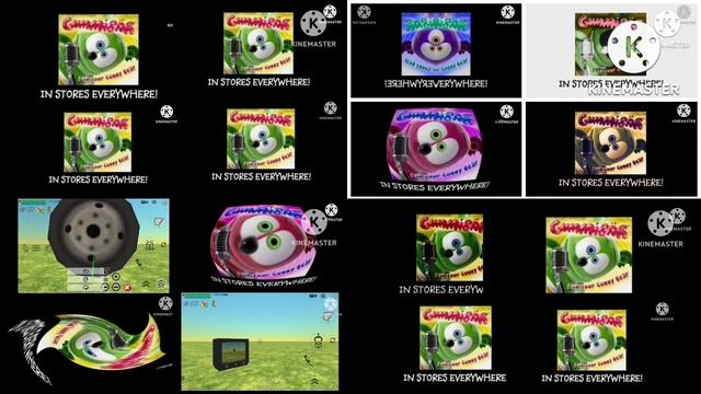 16 Gummy Bears Klaskyklaskyklaskyklasky Original, Effects And Videos Chicken Gun с разной скоростью