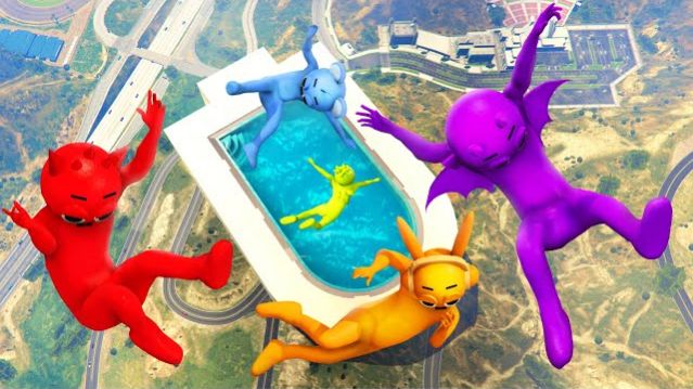 GTA 5 ИНКРЕДИБОКС СПРУНКИ КРЮ: ТРЯПИЧНЫЕ КУКЛЫ И ПРЫЖКИ В ОГРОМНЫЙ БАССЕЙН