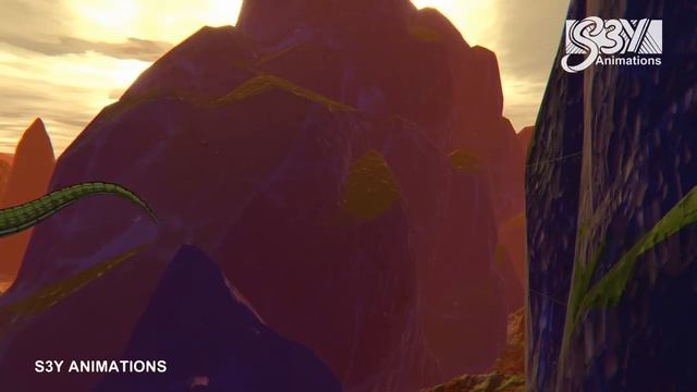 Baby Godzilla vs. Warbats  – Animation 15