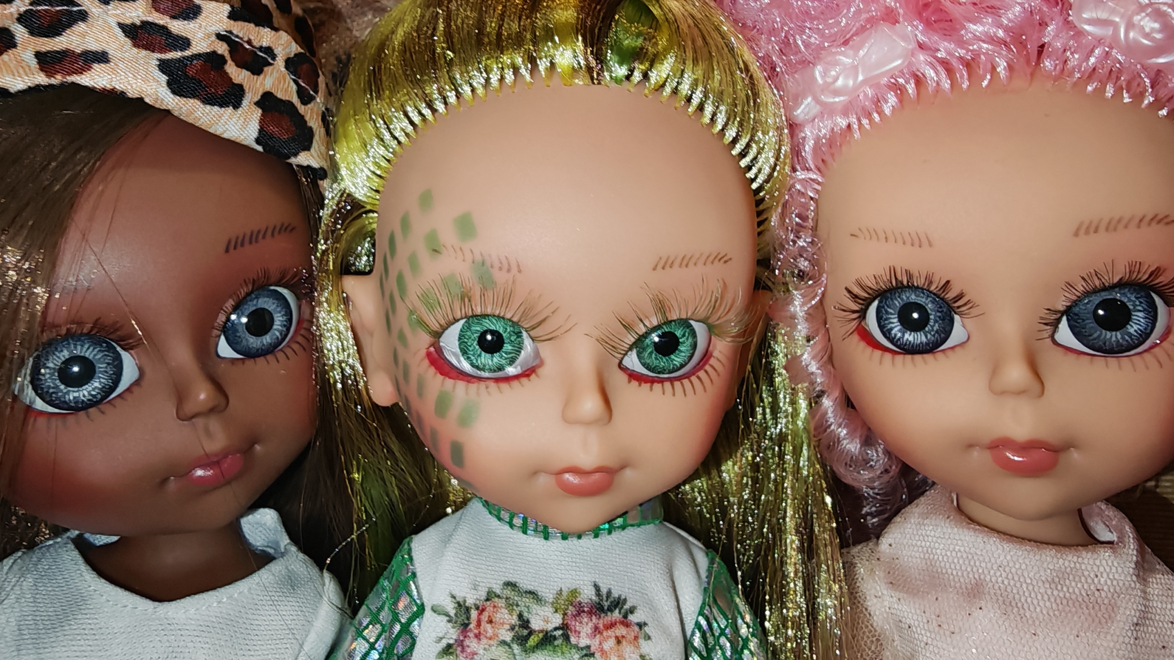 Маленькая ящерка Дэнти инопланетяночка от нинес де онил, мне попалась бракованная