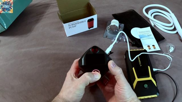 Портативный электрический душ для кемпинга