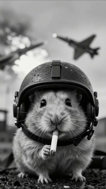 Солдат хомяк: необычные приключения #хомяки #приключения