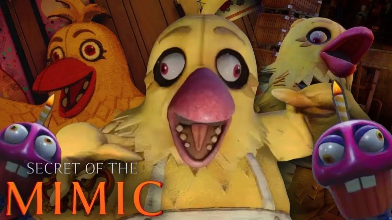 играю во фнаф секрет мимимка  побег от чики часть 1 ну а так часть 7