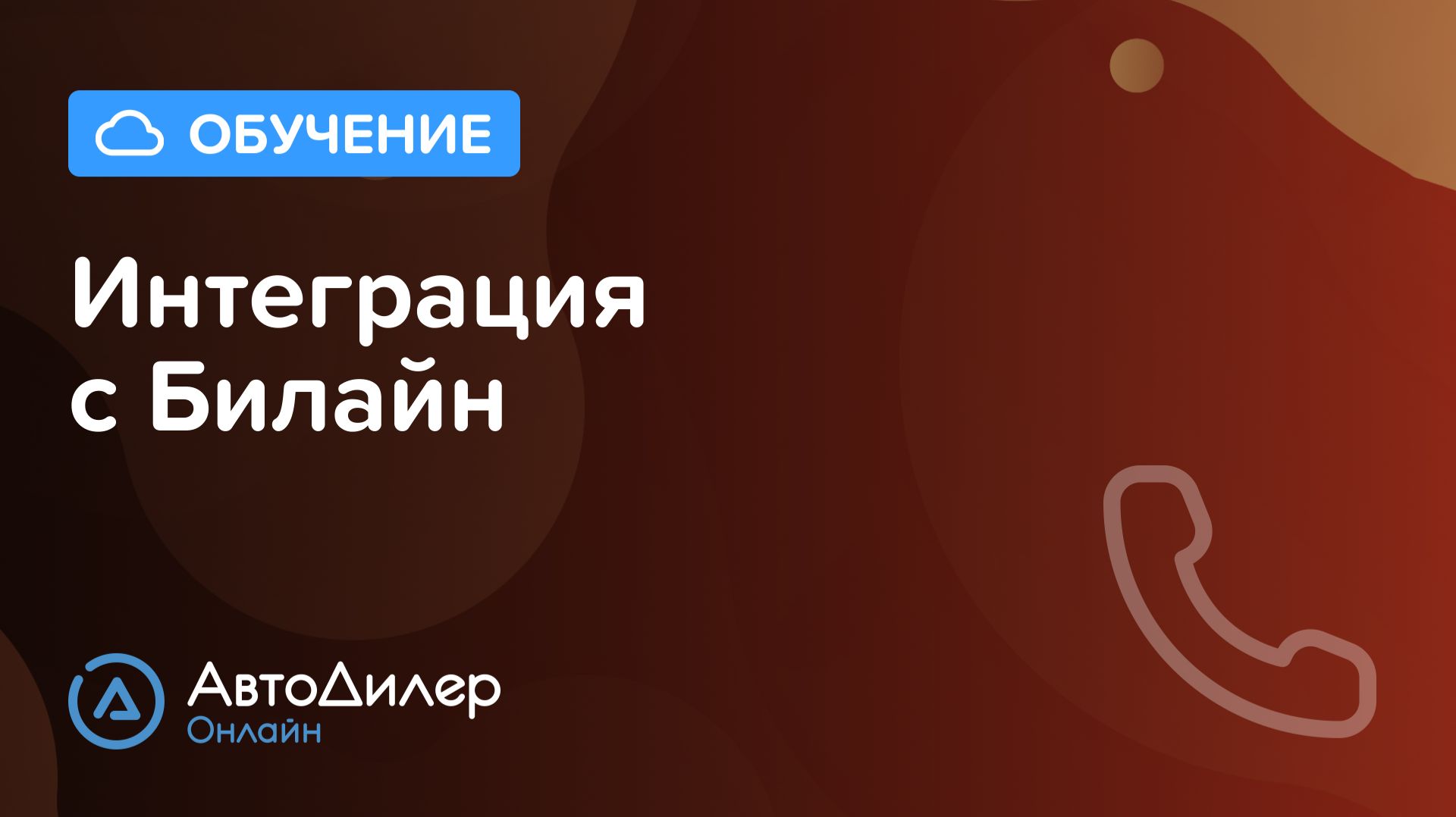 Интеграция с Билайн. АвтоДилер Онлайн – Программа для автосервиса и СТО – autodealer.ru смотреть онлайн