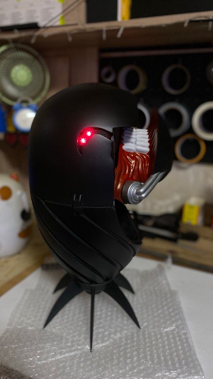 Резе из Человека-бензопилы - делаем шлем | косплей мастерская Wizard’s Workshop