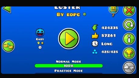 Luster gd all coins Geometry Dash 211