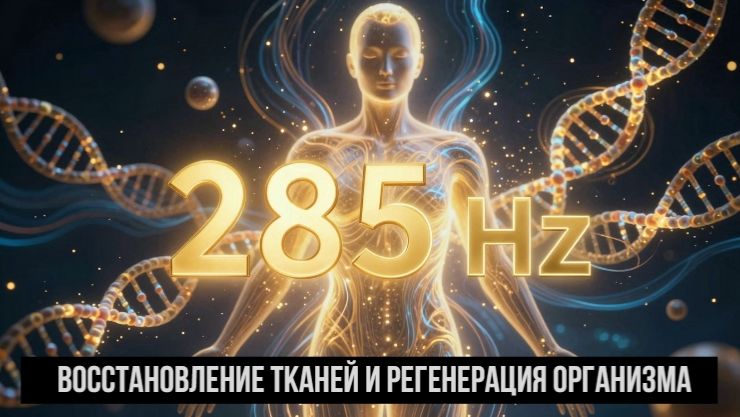285 Гц  Исцеляющая частота для восстановления тканей и регенерации организма  анонс
