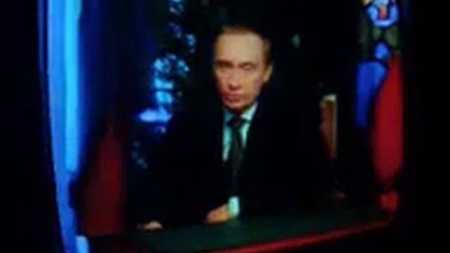 (ФЭЙК НЕ СДЕЛАНО ДЛЯ ОСКОРБЛЕНИЯ ГОСУДАРСТВА) RVA: Фрагмент новогоднего обращения Путина (1999, ОРТ)