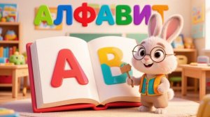 Обучающий мультфильм для детей. Учим алфавит вместе. Азбука для детей
