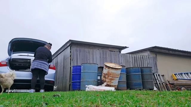 СЕЛЬЧАНКА В АМЕРИКЕ ЕДУ ЗА ПОКУПКАМИ ДЛЯ КУР